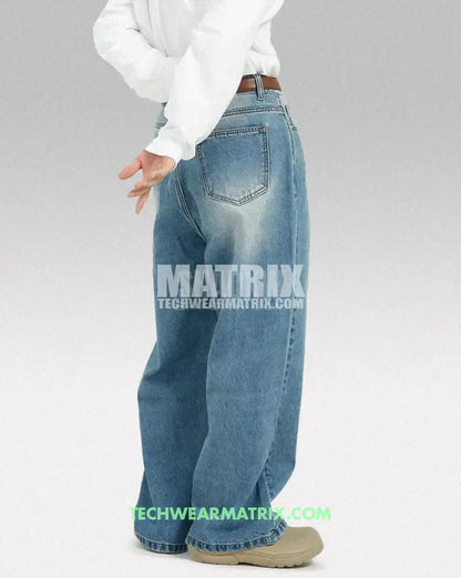 Y2K Wide Casual Jeans