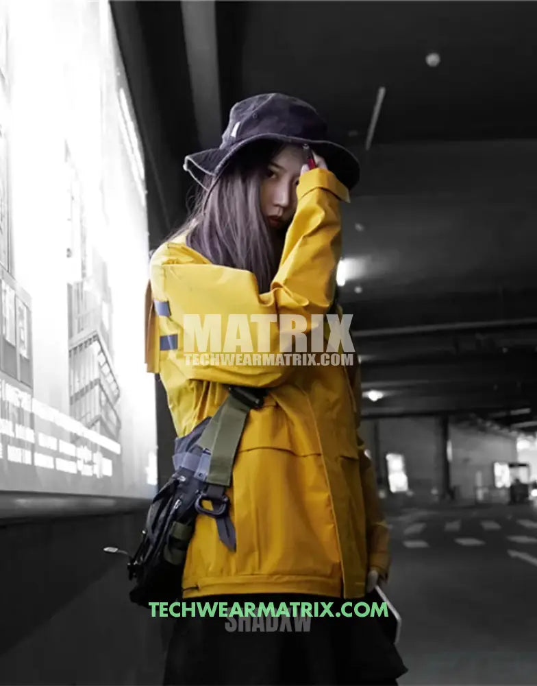 Yellow Techwear Jacket