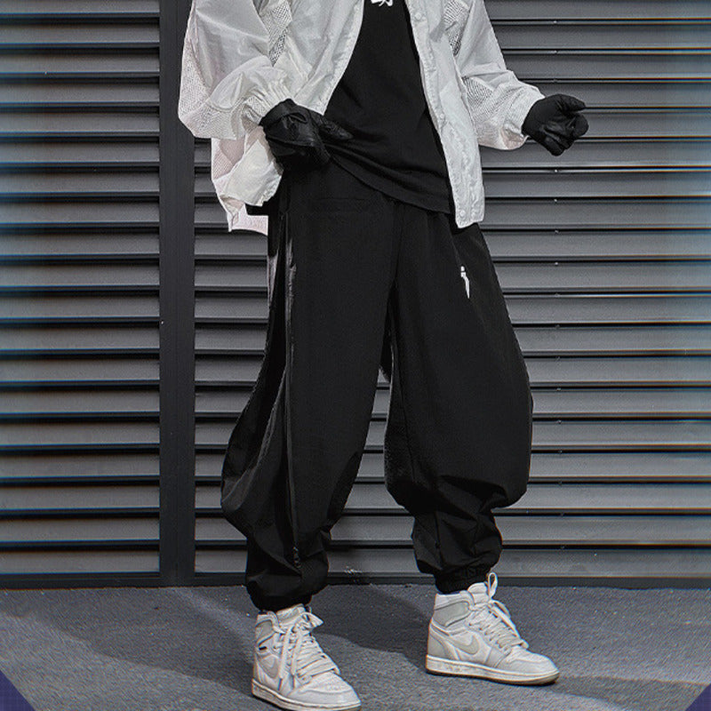 Zipper Casual Cyberpunk Pants