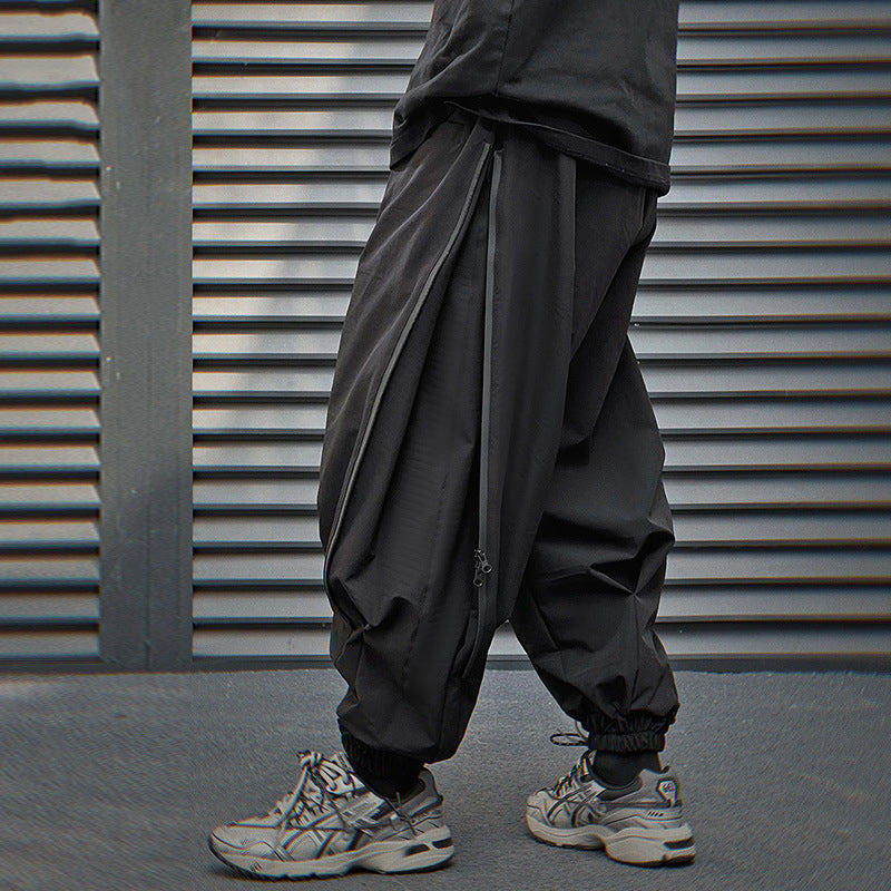 Zipper Casual Cyberpunk Pants