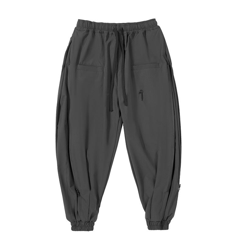 Zipper Casual Cyberpunk Pants