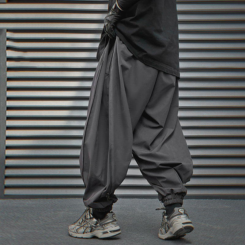 Zipper Casual Cyberpunk Pants