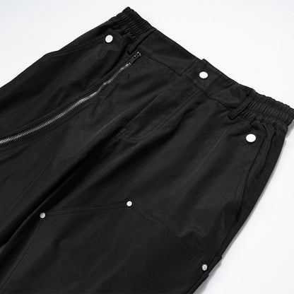 Zipper Decorative Cyberpunk Pant